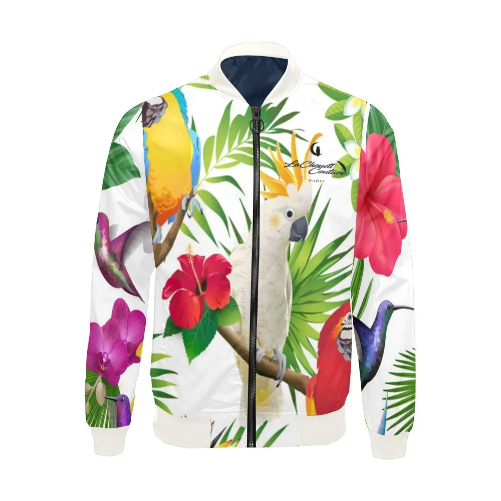 EXOTIC STYLE All Over Print Bomber Jacket for Men