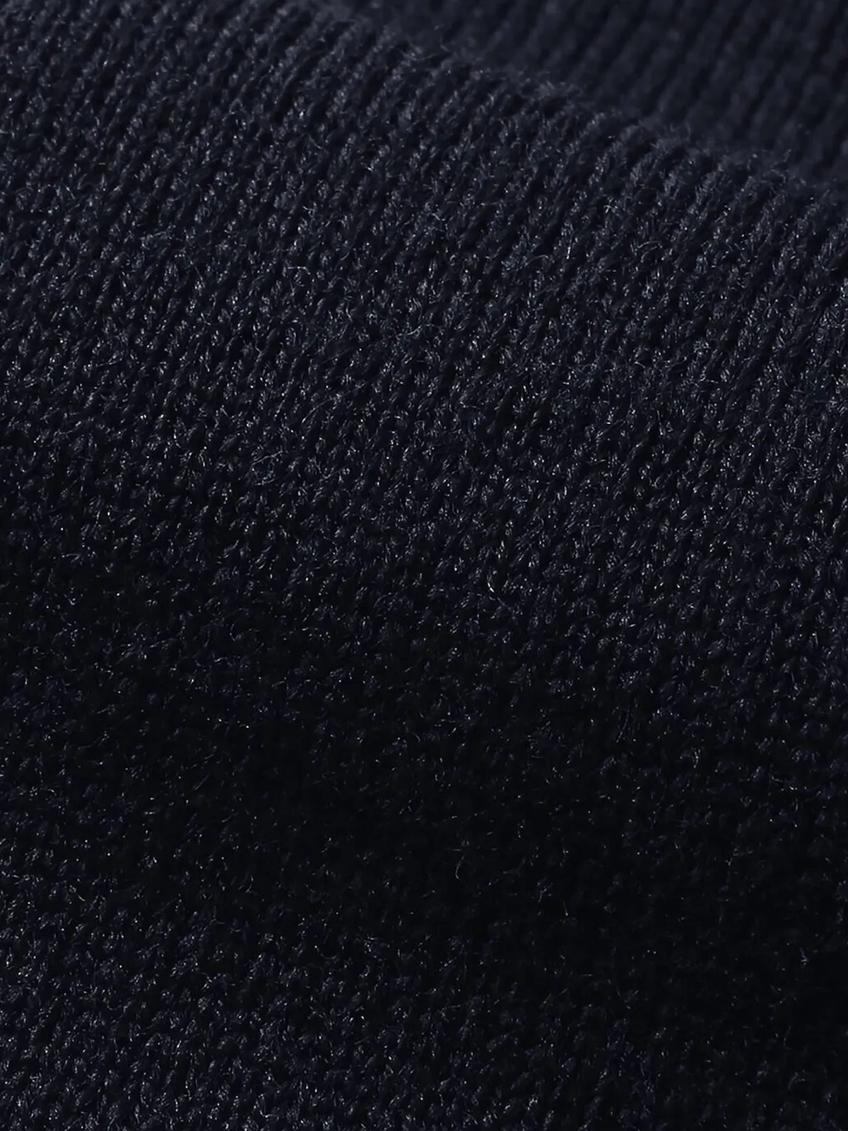 Extrafine Merino Polo Navy