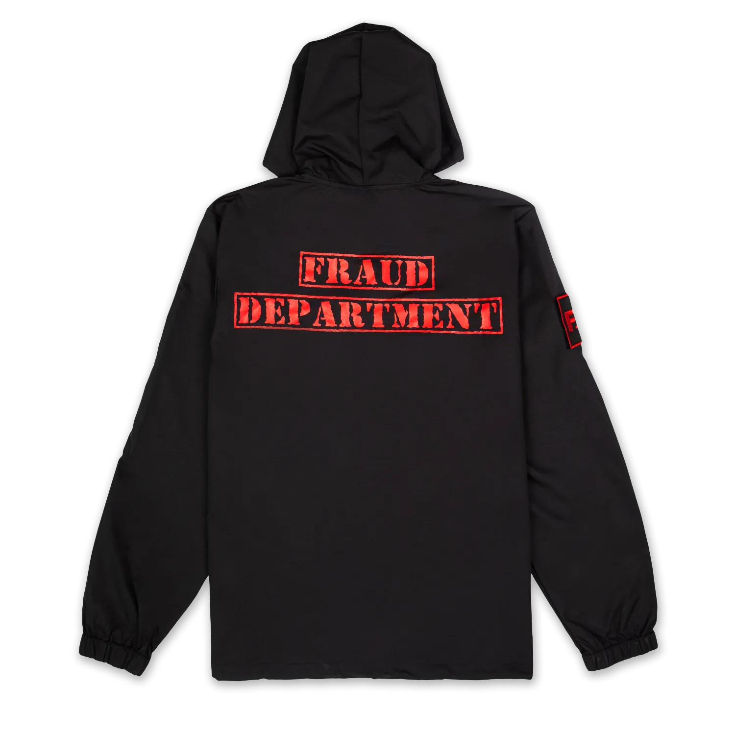 Fraud Department Work Jacket - Black