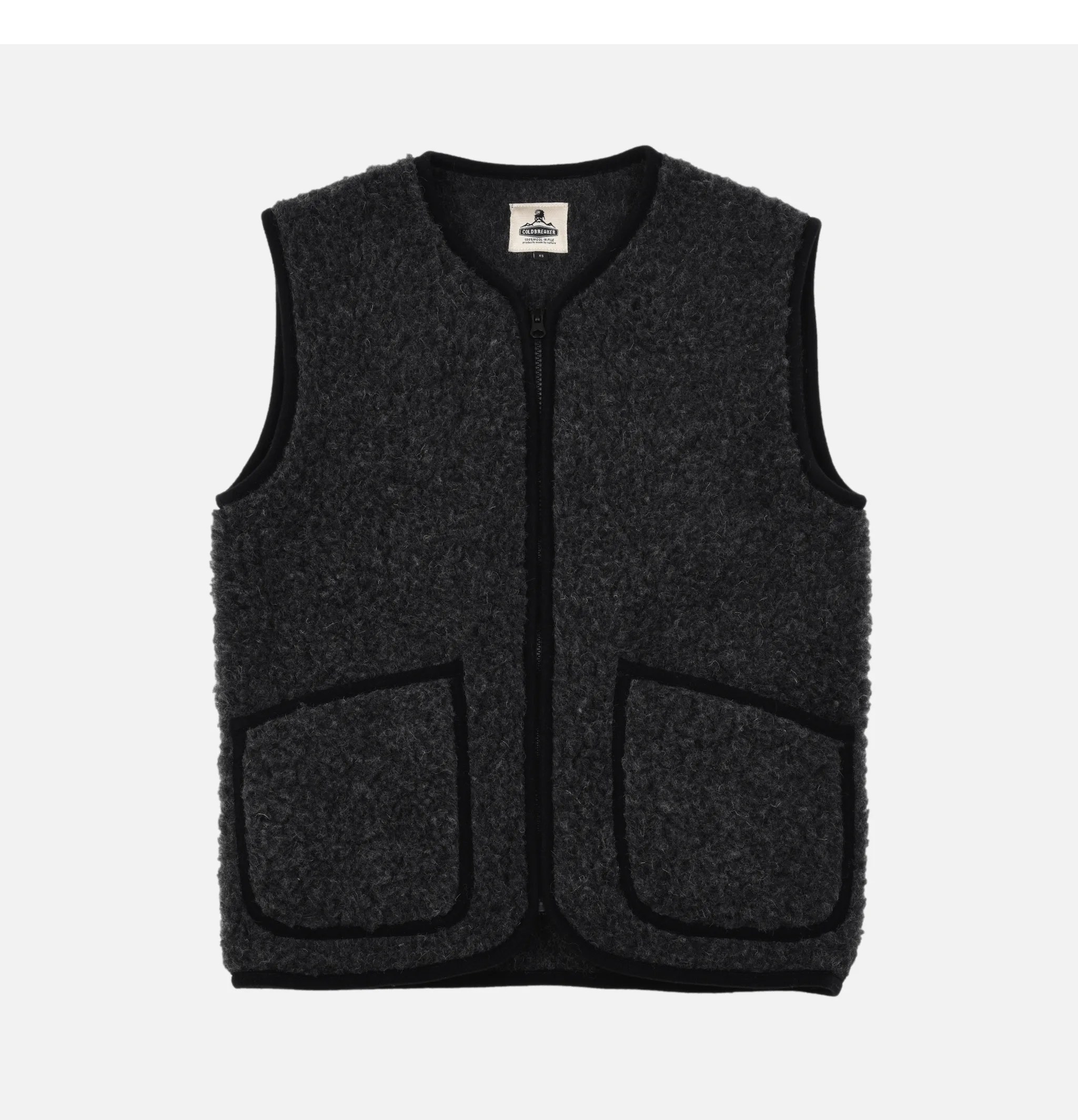 GILET LAINE PEPITCO BLACK / COLDBREAKER