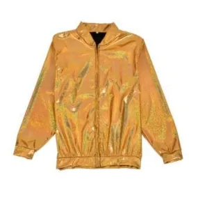 Gold Bomber Jacket