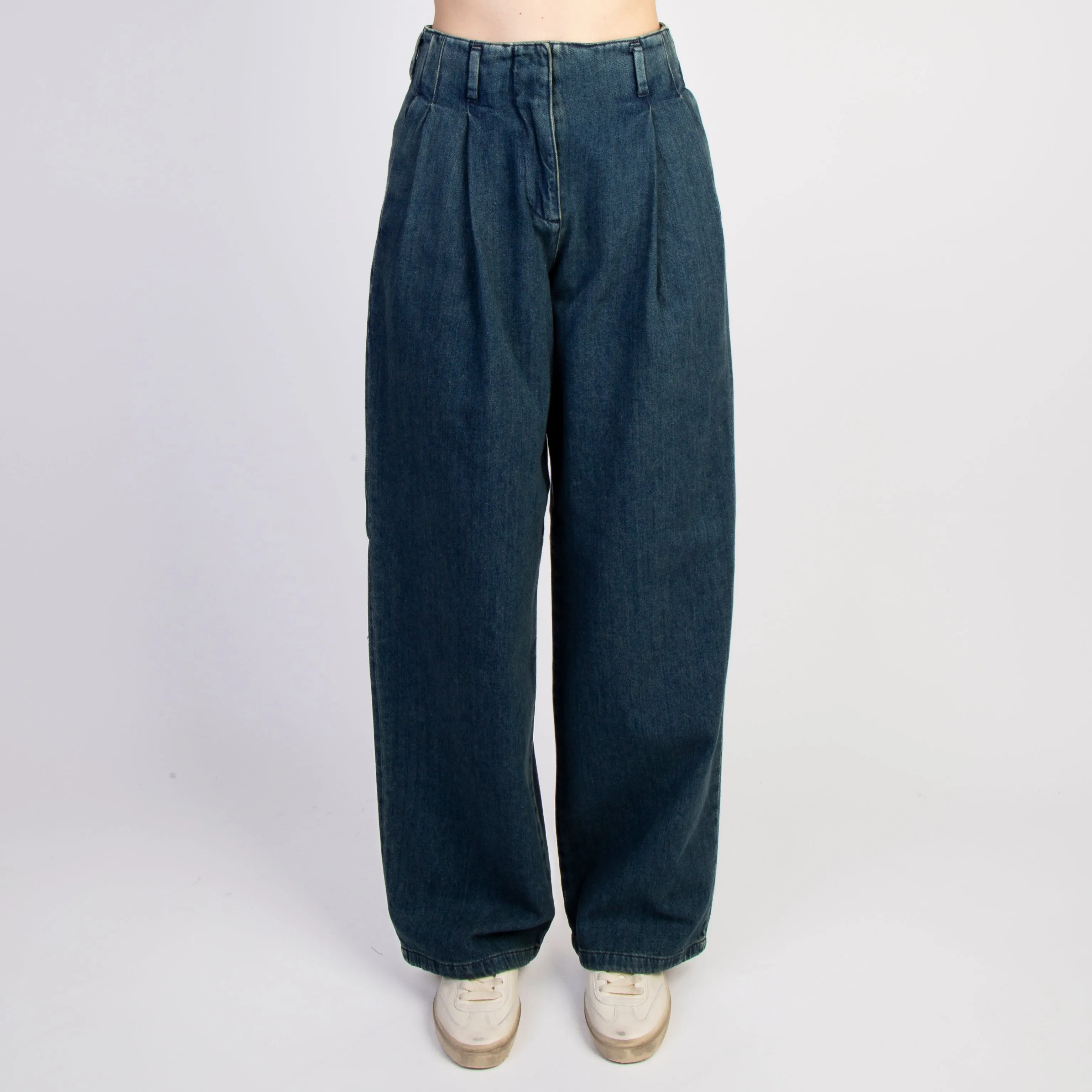 GOLDEN GOOSE TROUSER GWP01203.P001484 50100 BLU