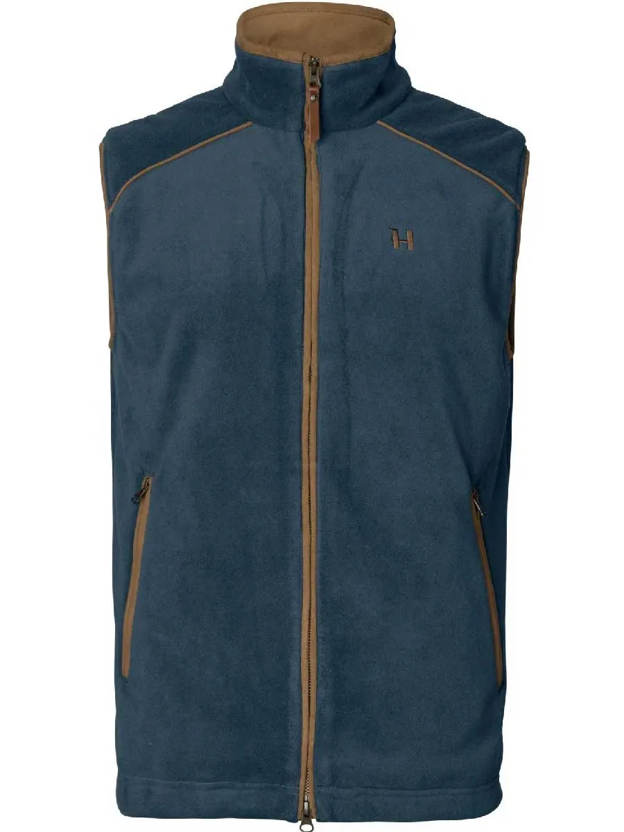 HARKILA Sandhem 200 Fleece Gilet - Mens Polartec - Blue