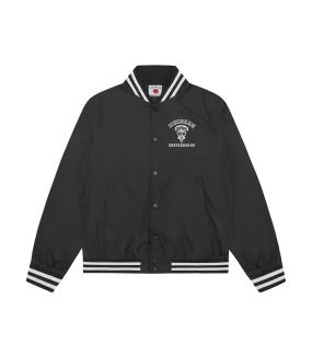 IC SHARKS NYLON BOMBER JACKET - BLACK