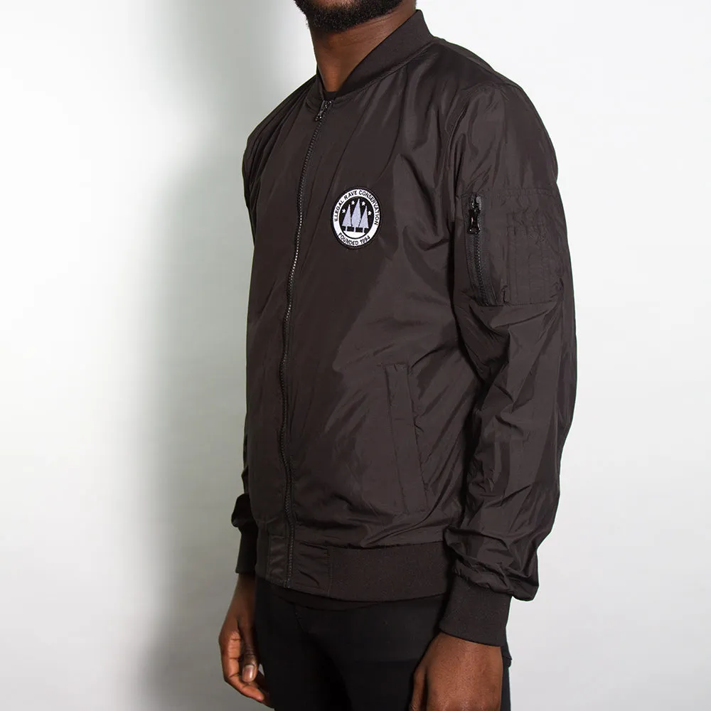 Illegal Rave - Lightweight Bomber - Black