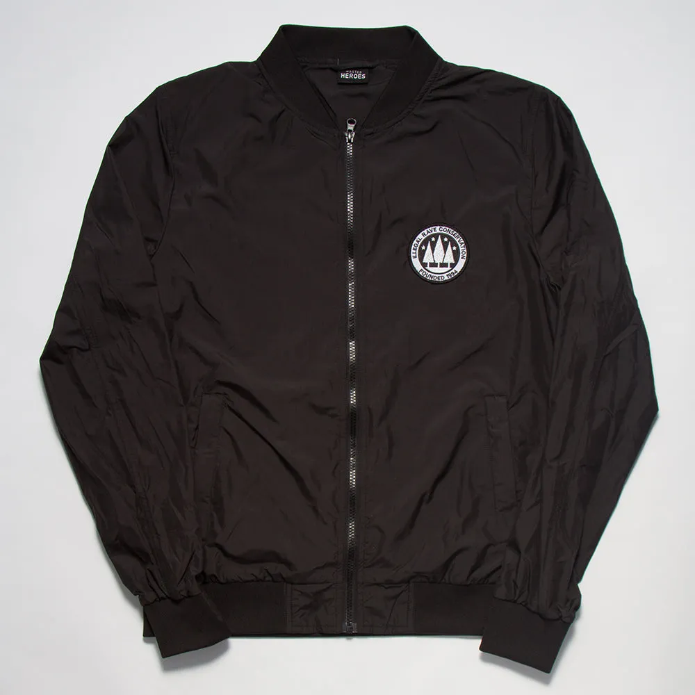 Illegal Rave - Lightweight Bomber - Black