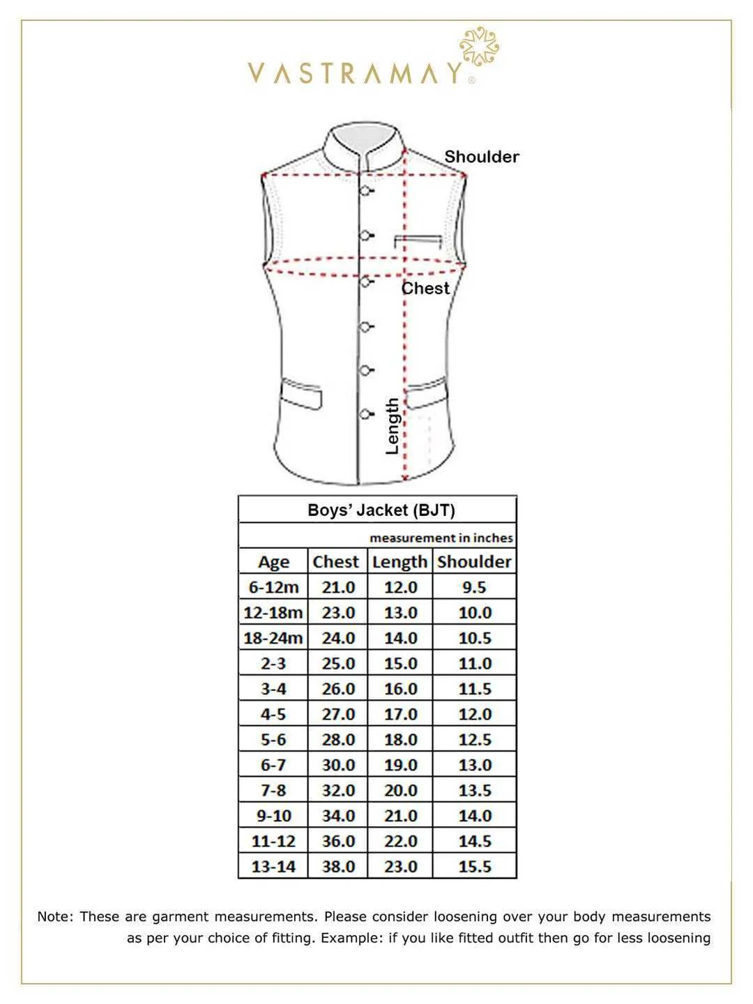 Jashvi Boys' Purple Cotton Silk Blend Nehru Jacket