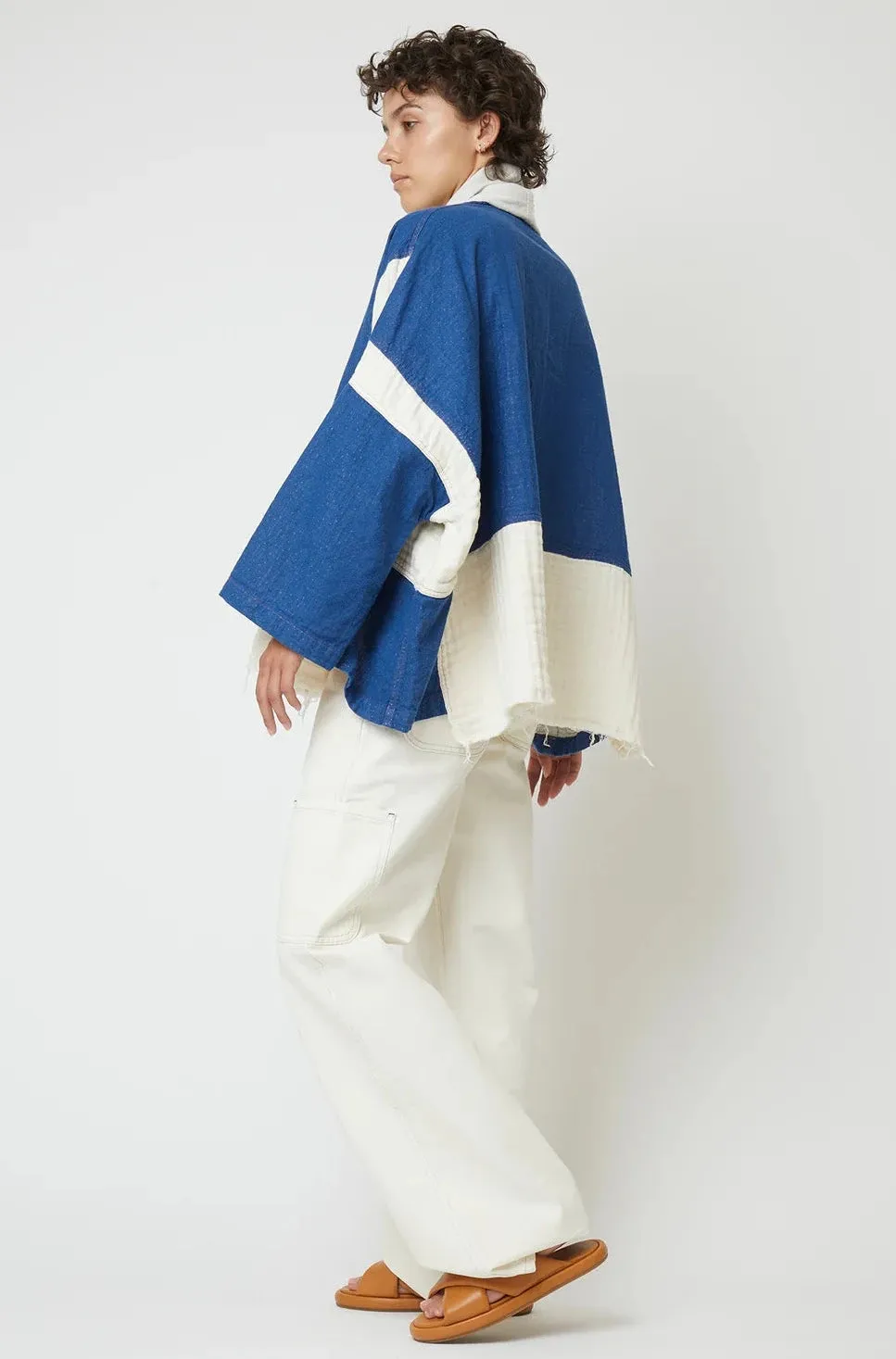 Kimon Jacket 5 Layer, Blue/Cream