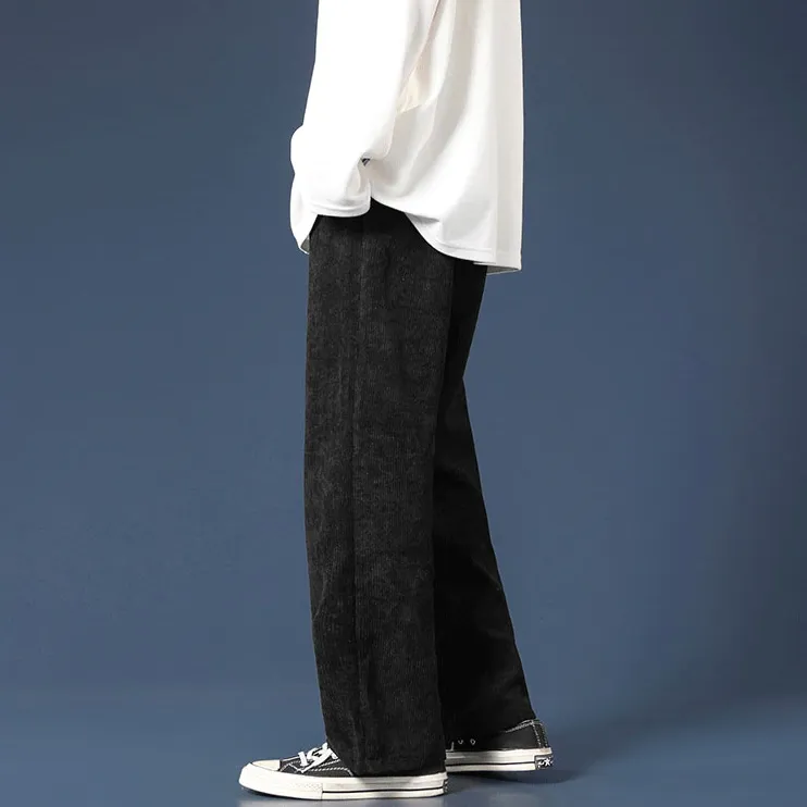 [Korean Style] Corduroy Cargo SweatPants