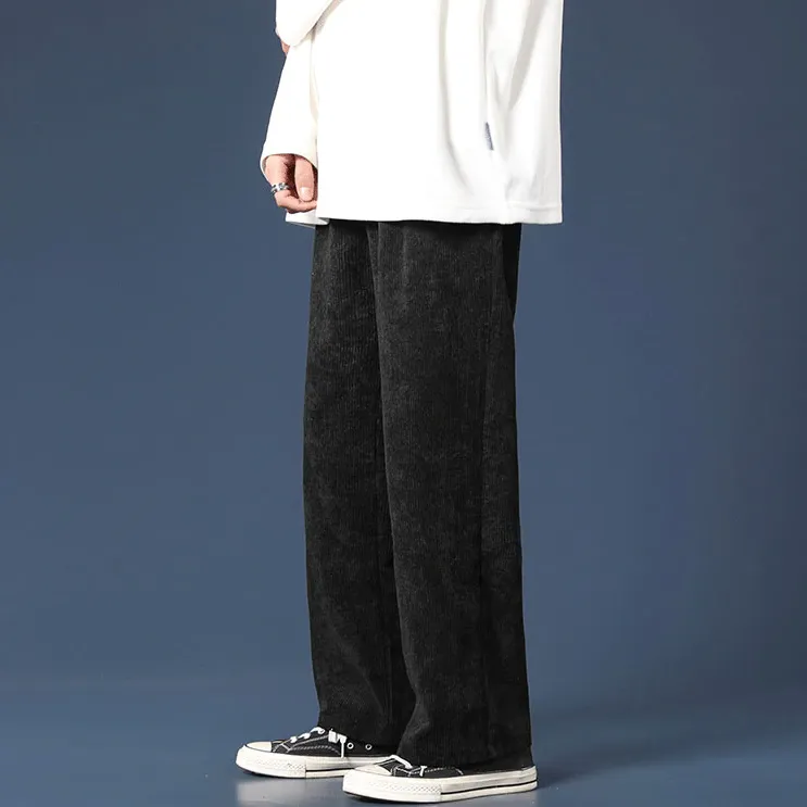 [Korean Style] Corduroy Cargo SweatPants