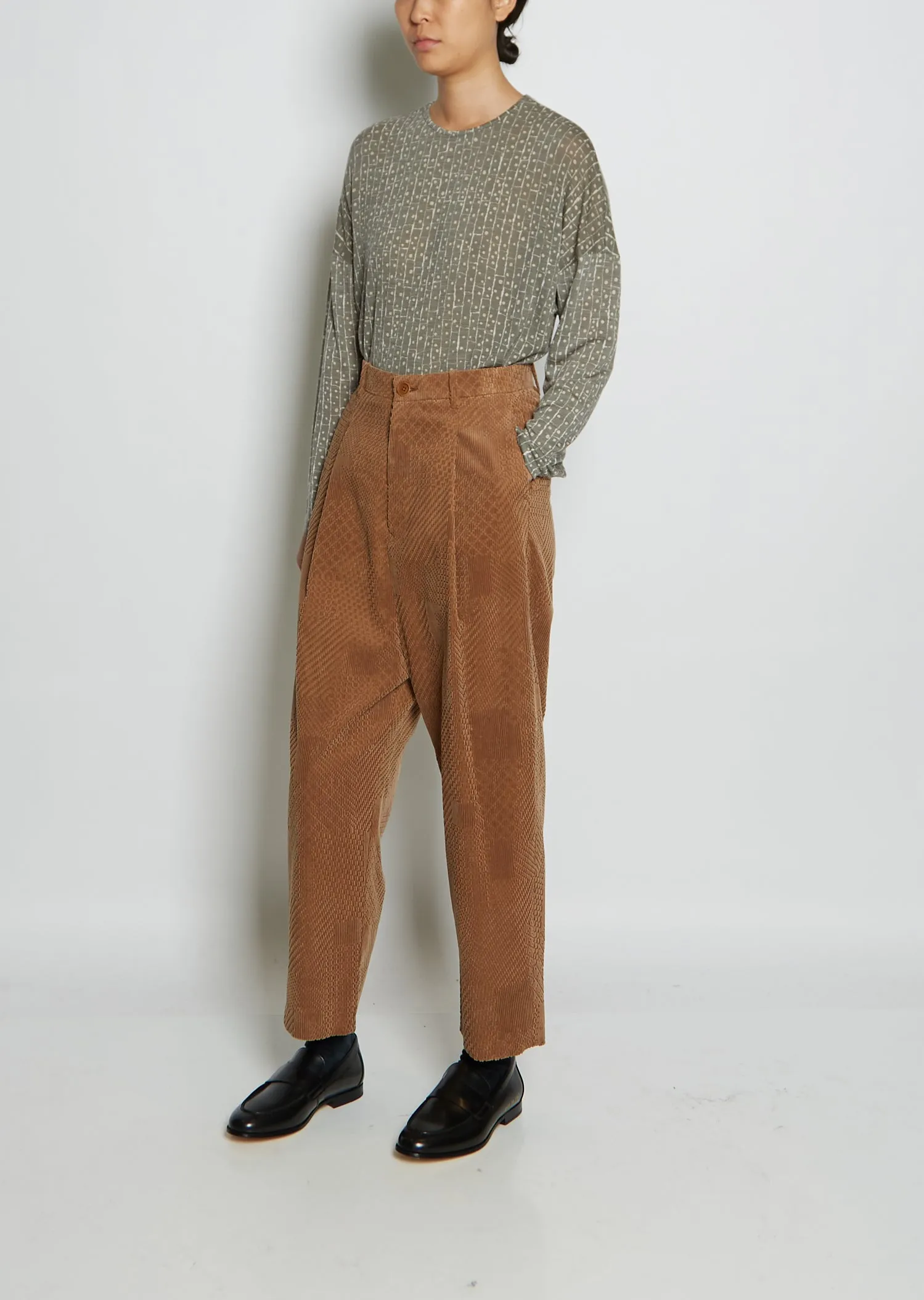 Land Puzzle Cotton Pants