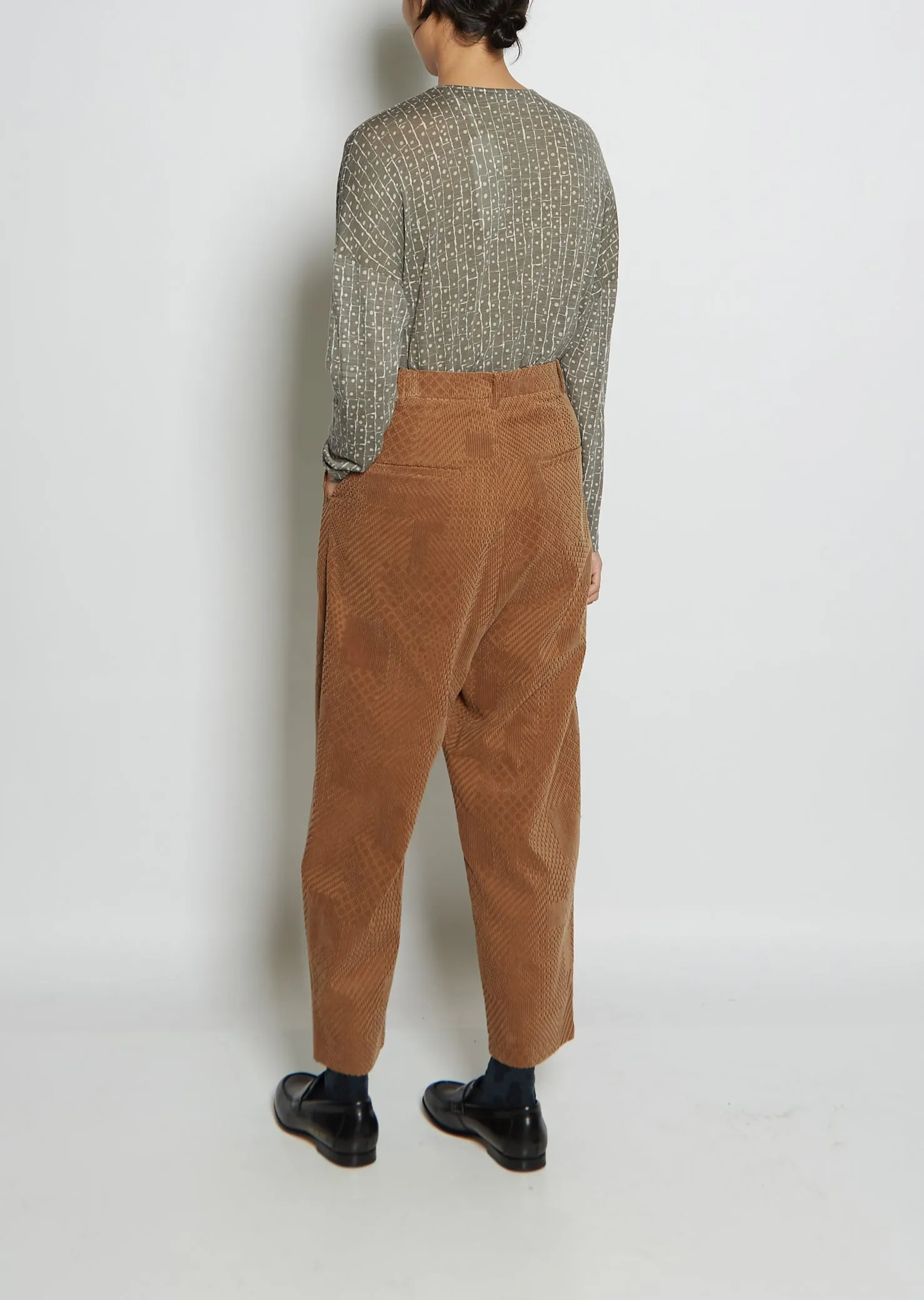 Land Puzzle Cotton Pants