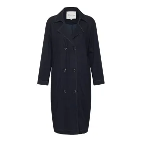 Lara 115 Trench Dark Blue