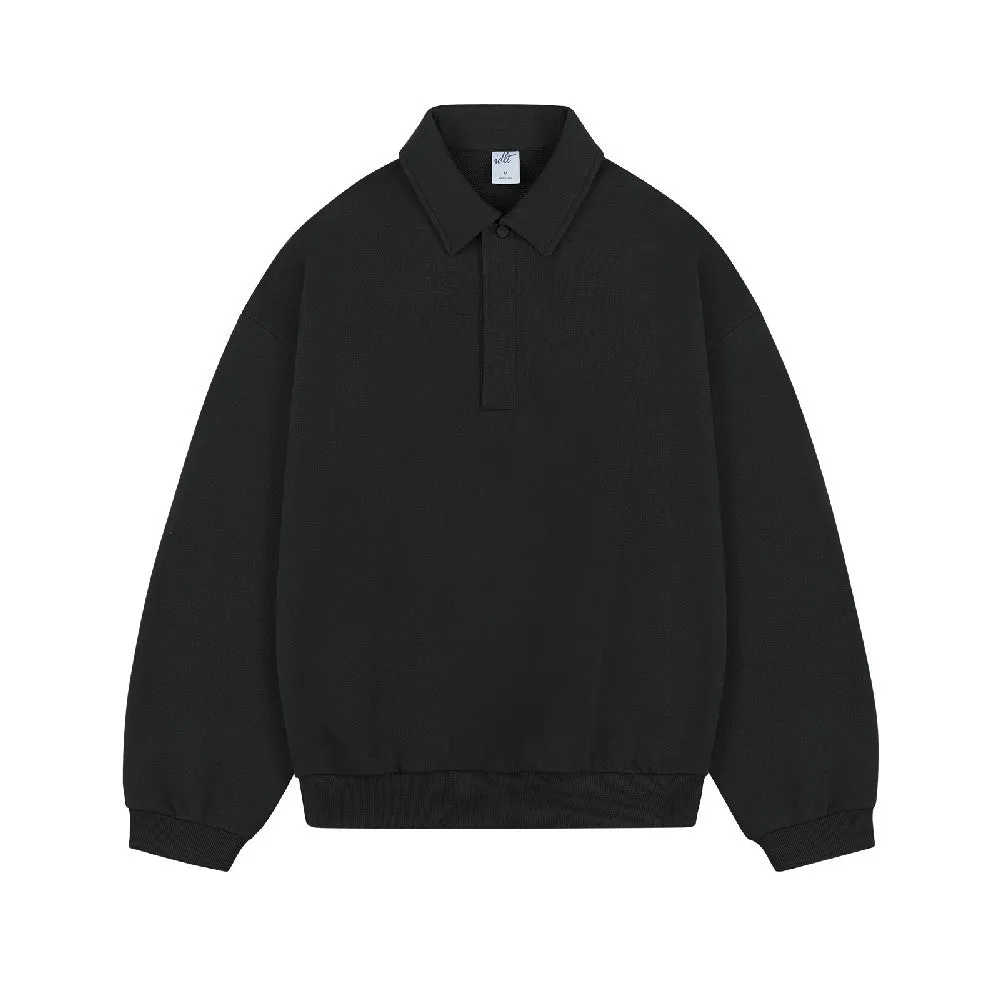 Long Sleeve Polo Sweater