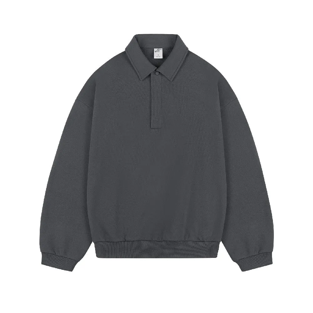 Long Sleeve Polo Sweater