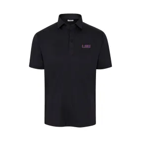 LSU Featherweight Flex Polo Black