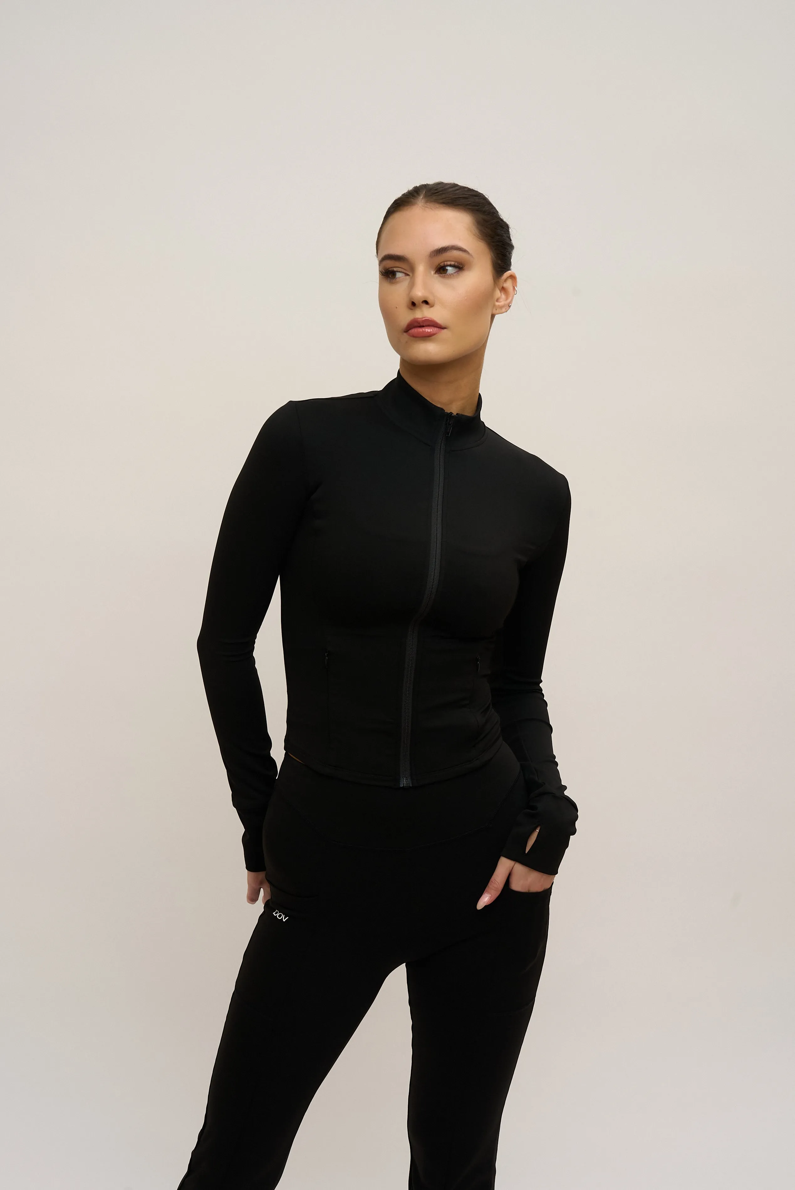 Maeve Sculpting Jacket - Black