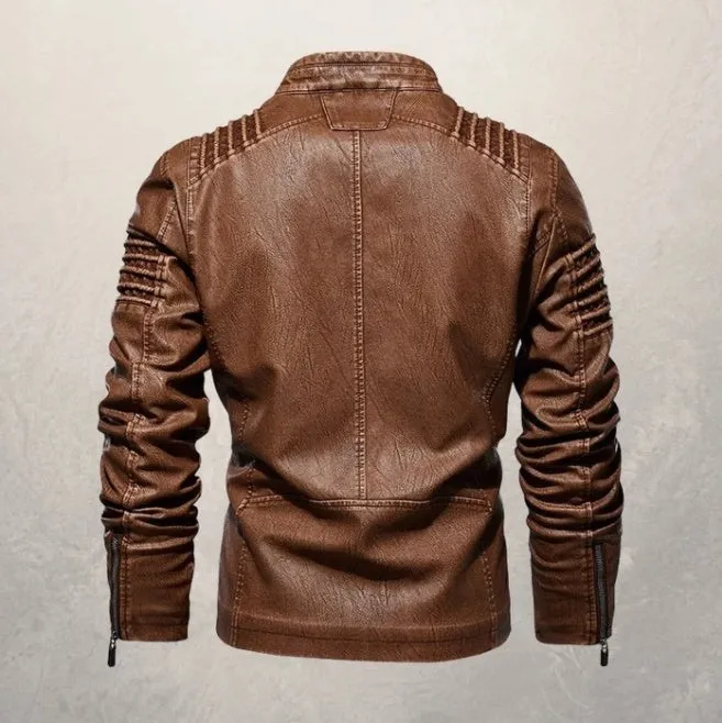 Men's leather jacket