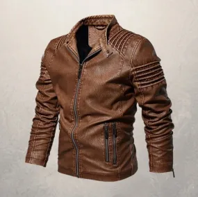 Men's leather jacket