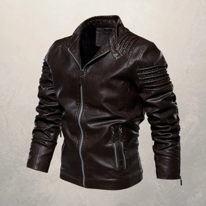 Men's leather jacket