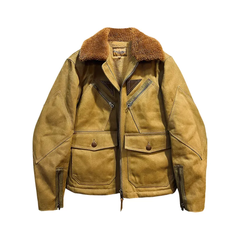 Men's Wax Canvas Marshall Flight Jacket