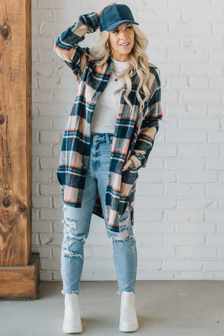 Mid Length Classic Plaid Shacket