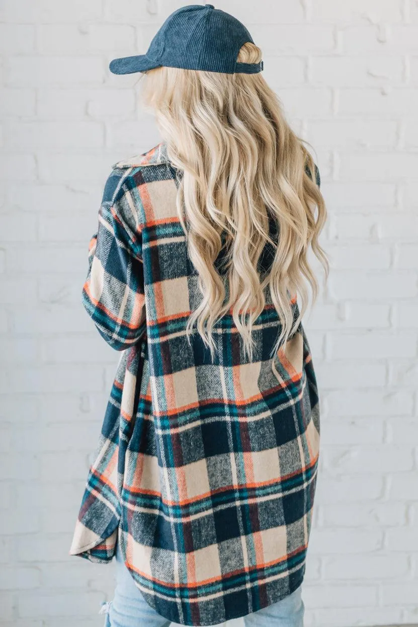 Mid Length Classic Plaid Shacket