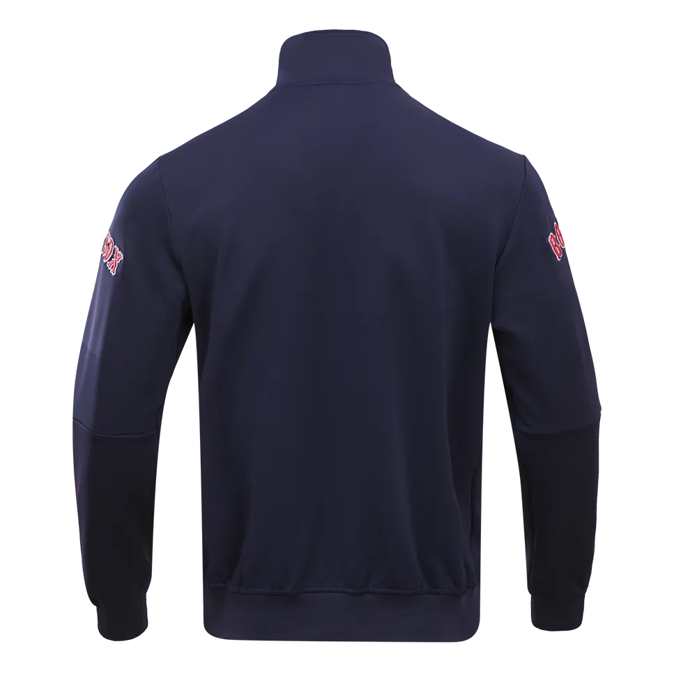 MLB BOSTON RED SOX CLASSIC MEN'S DK TRACK JACKET (MIDNIGHT NAVY)