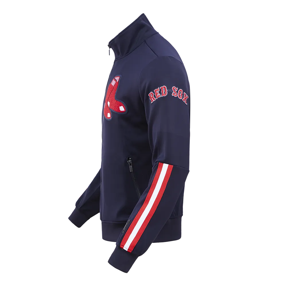 MLB BOSTON RED SOX CLASSIC MEN'S DK TRACK JACKET (MIDNIGHT NAVY)