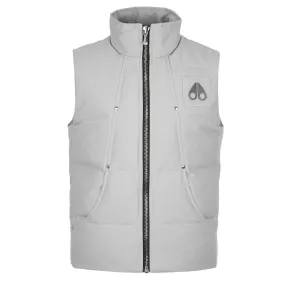 Moose Knuckles Montreal Gilet in Storm Grey