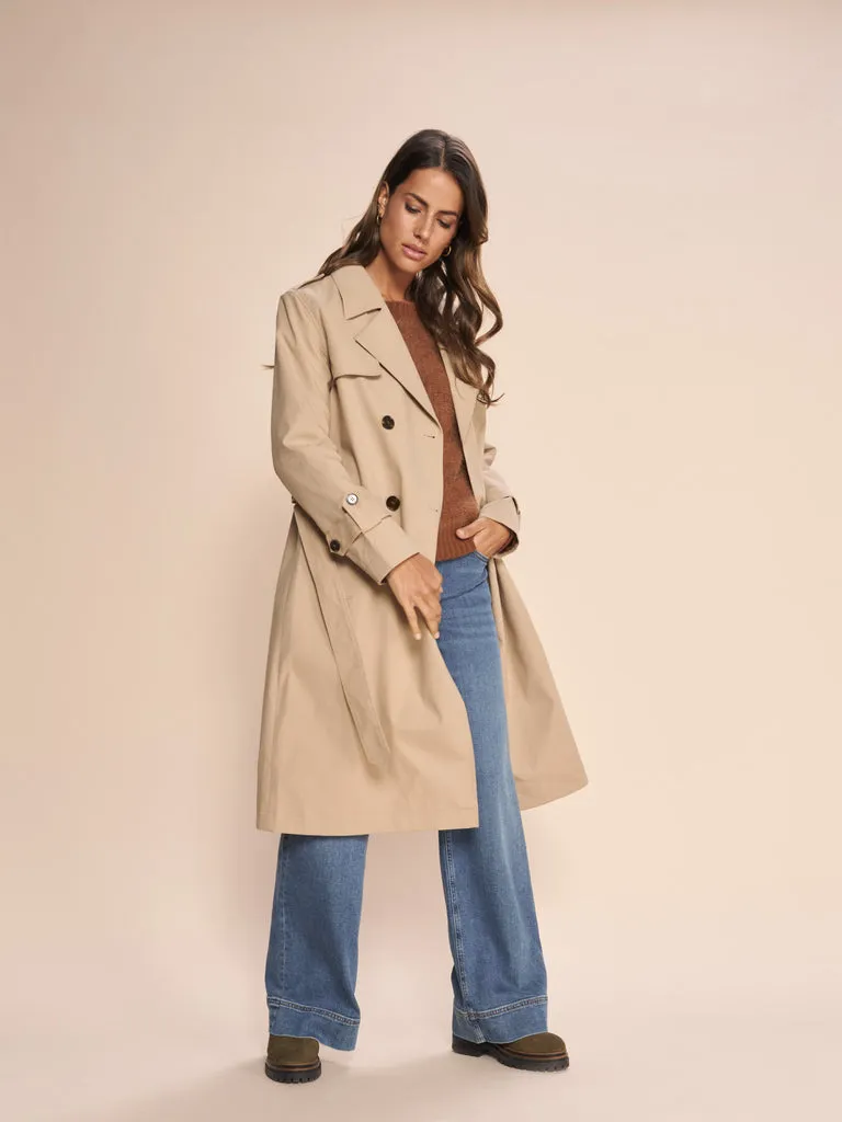 Mos Mosh Savannah Tan Farah Trenchcoat