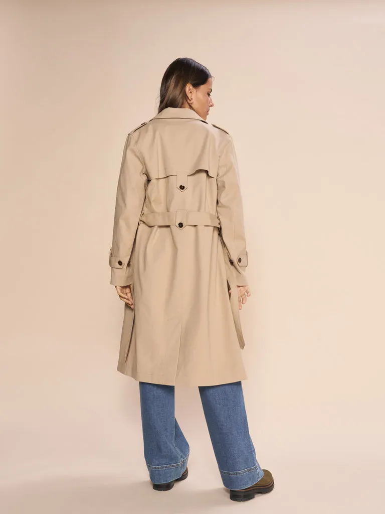 Mos Mosh Savannah Tan Farah Trenchcoat