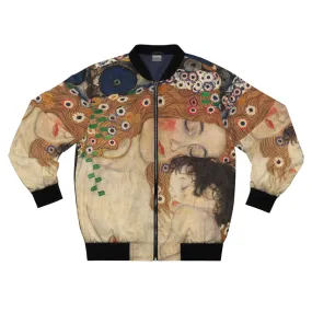 Mother and Child ,Gustav Klimt Bomber Jacket