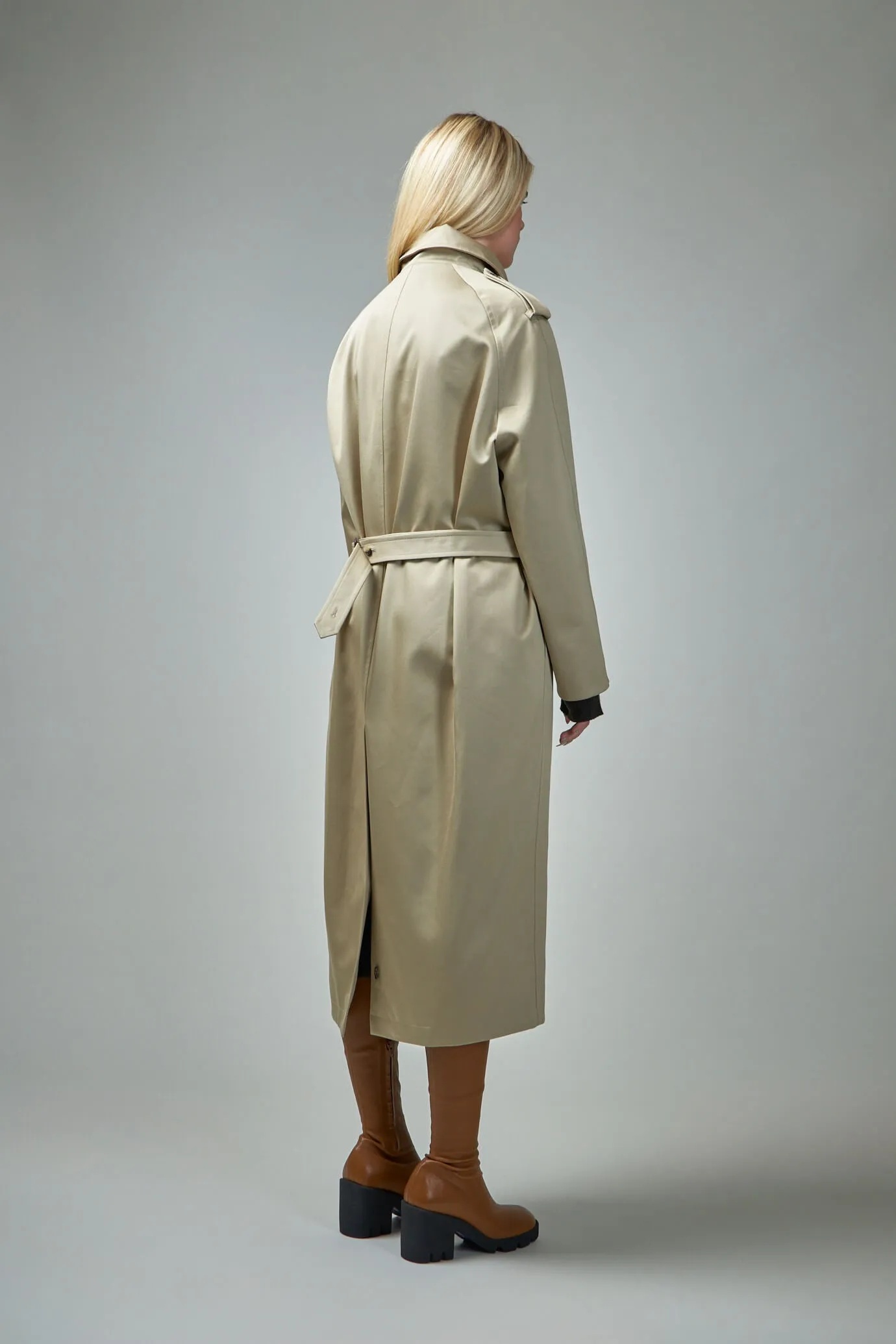 Oblique Trench Coat