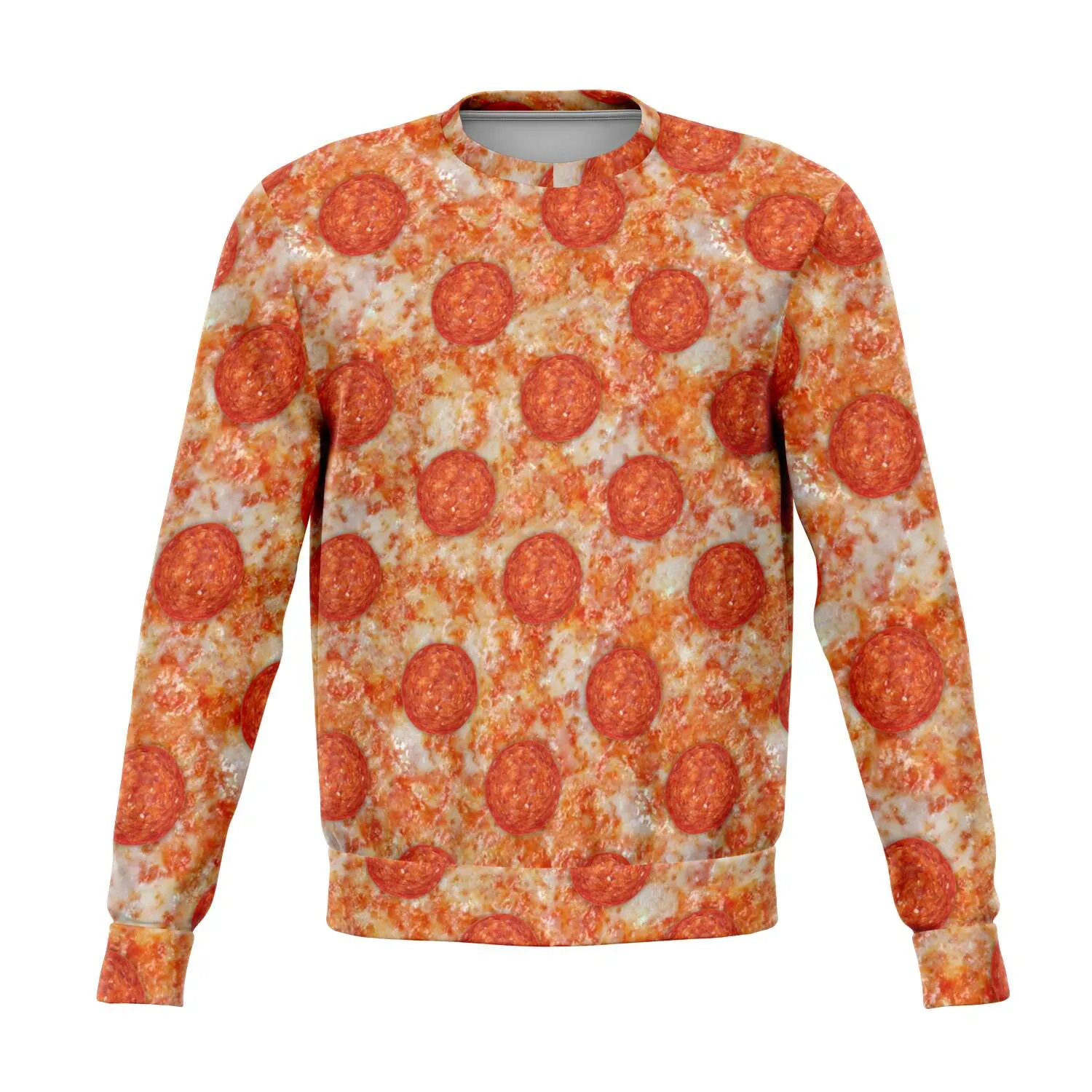 Pizza Pepperoni 3D Unisex Sweater