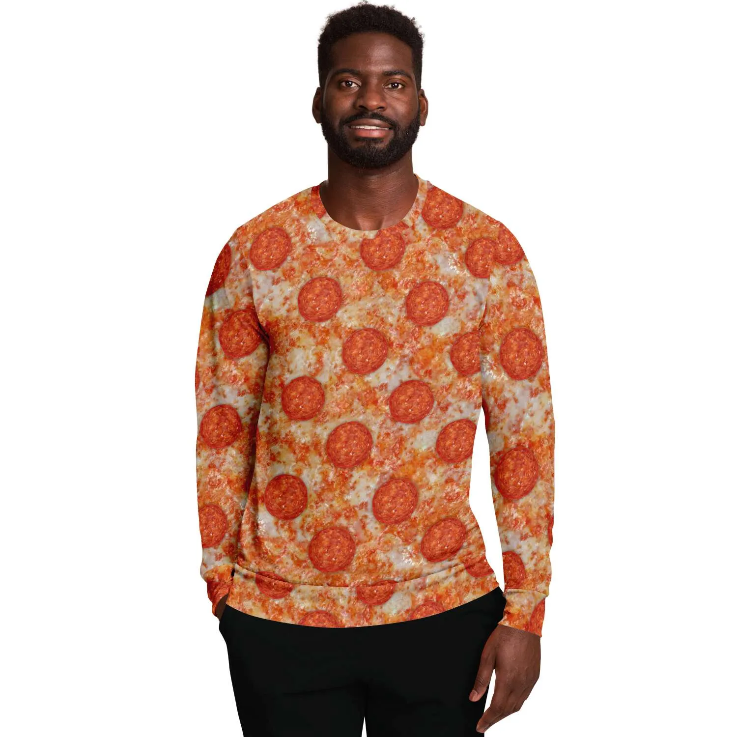 Pizza Pepperoni 3D Unisex Sweater