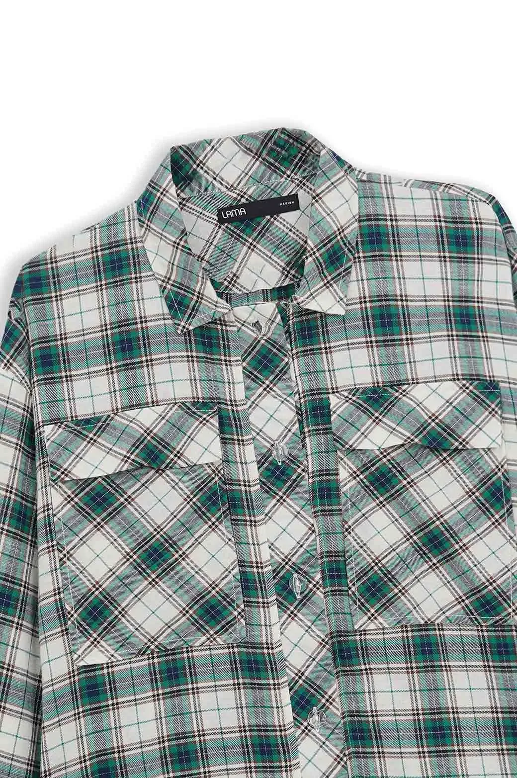 PLAID SHIRT SHACKET