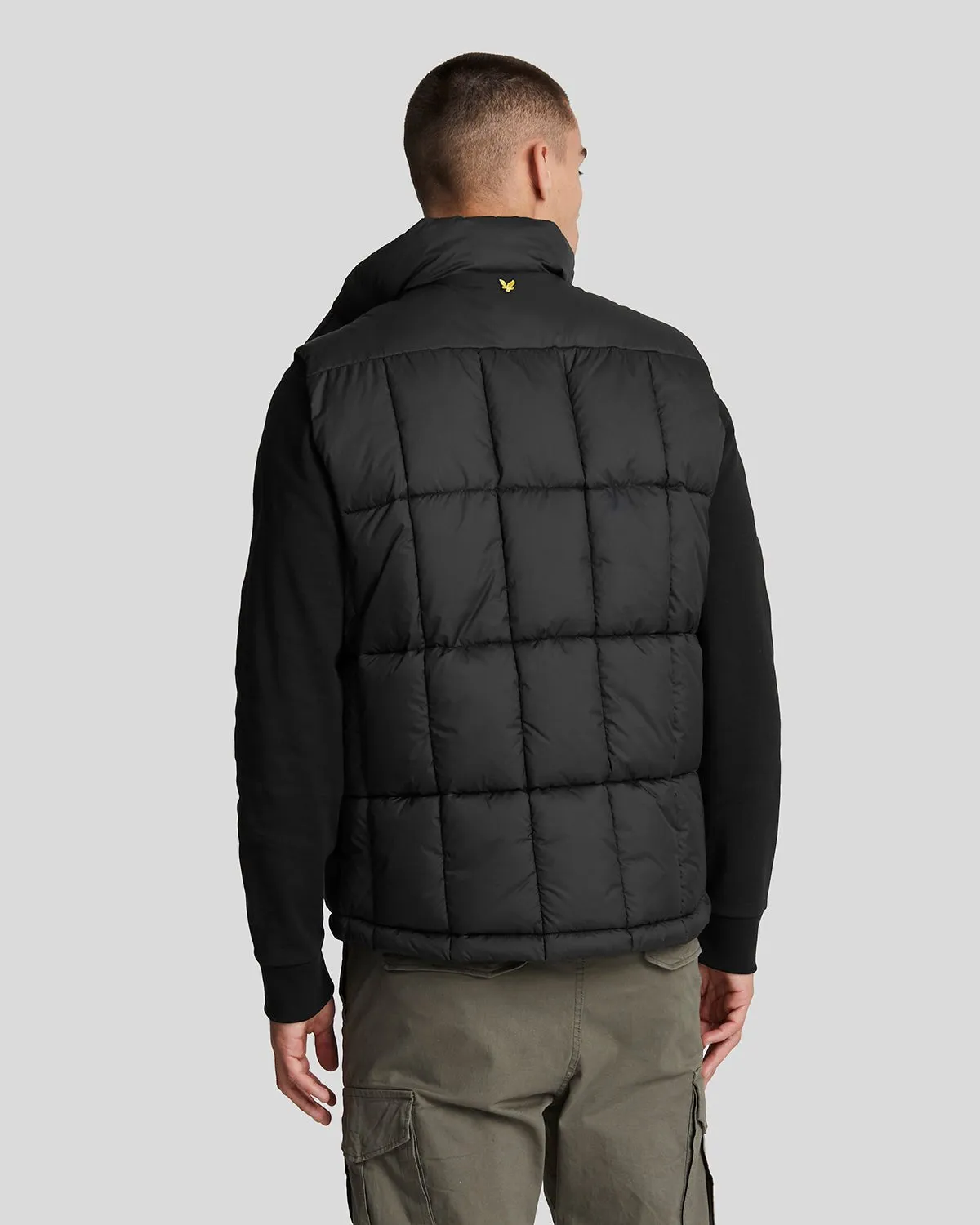 Quilted Pannelled Gilet