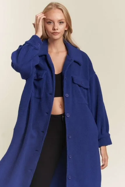 "THE COBALT" TRENCH COAT