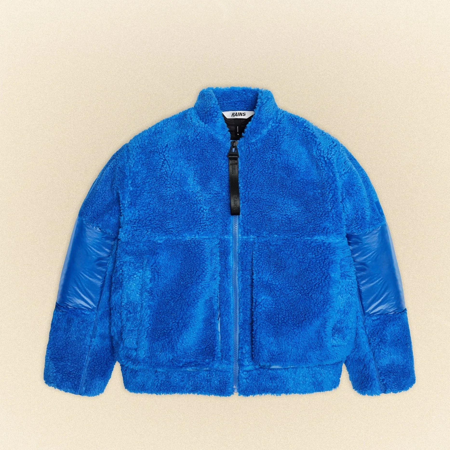 RAINS Kofu Fleece Bomber Jacket | Waves