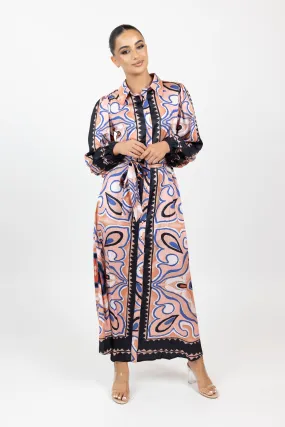 Retro Funk Maxi Dress