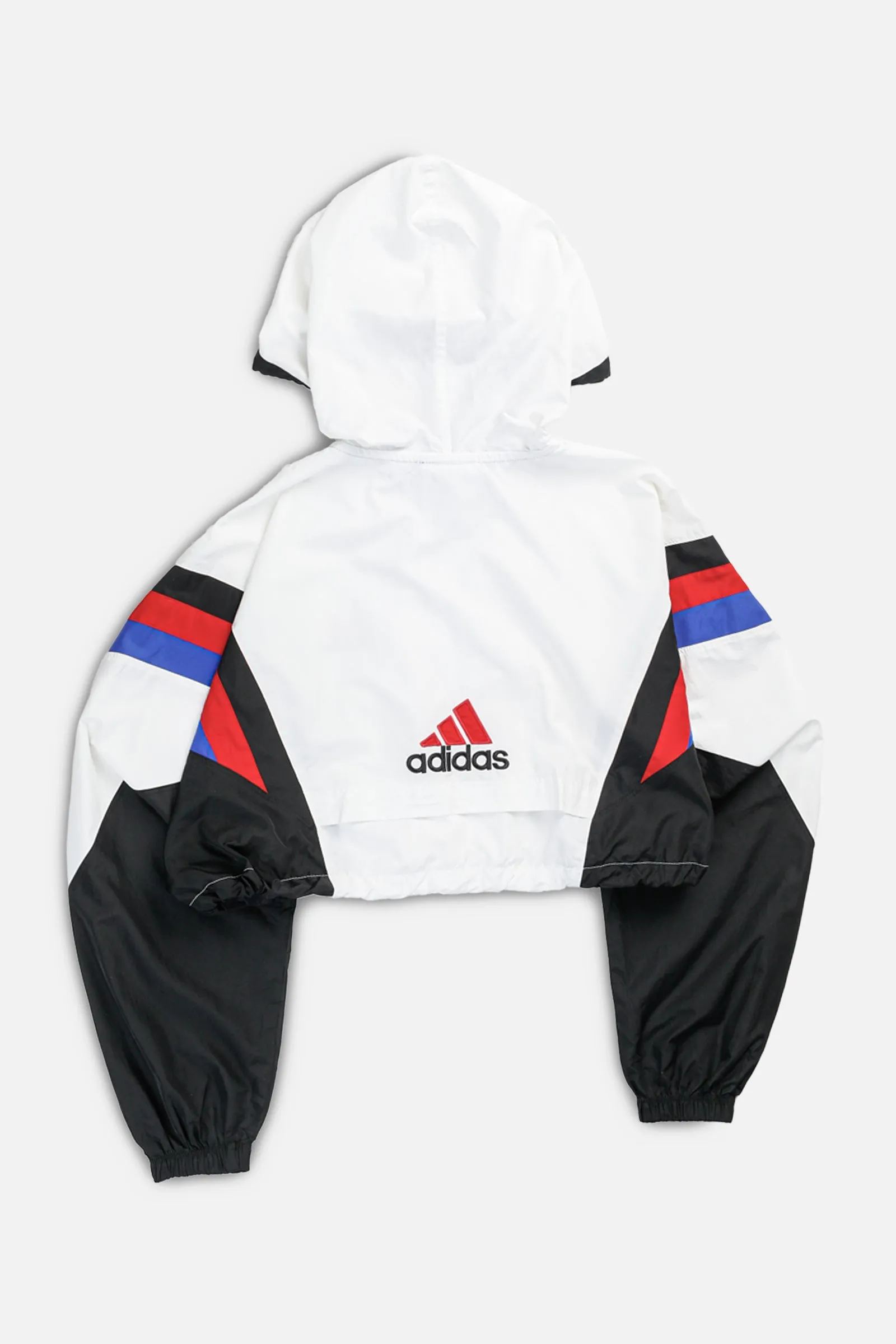 Rework Adidas Crop Windbreaker - XL