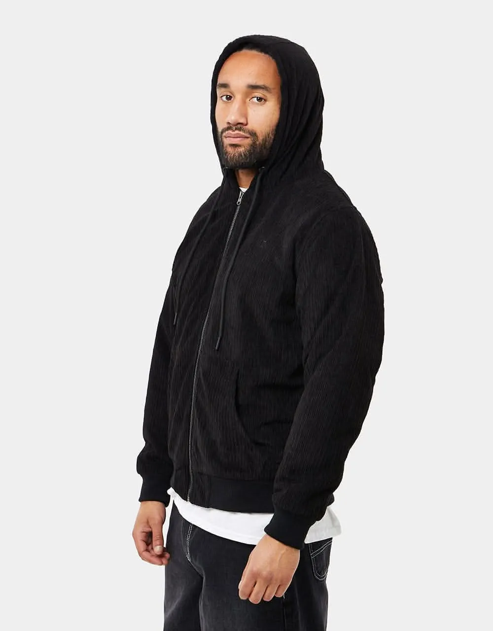 Route One Workwear Jacket - Washed Black