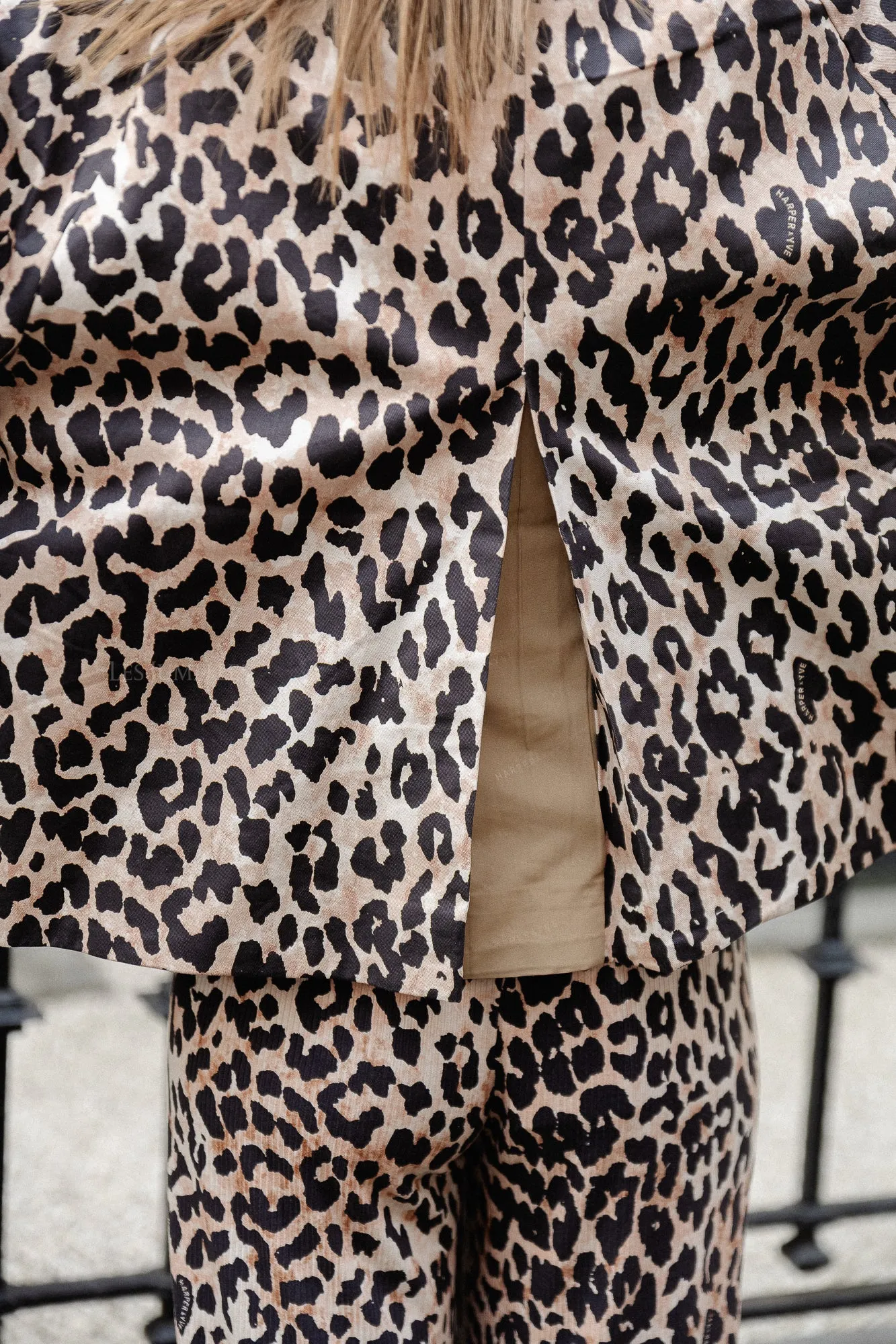 Rylee coat leopard