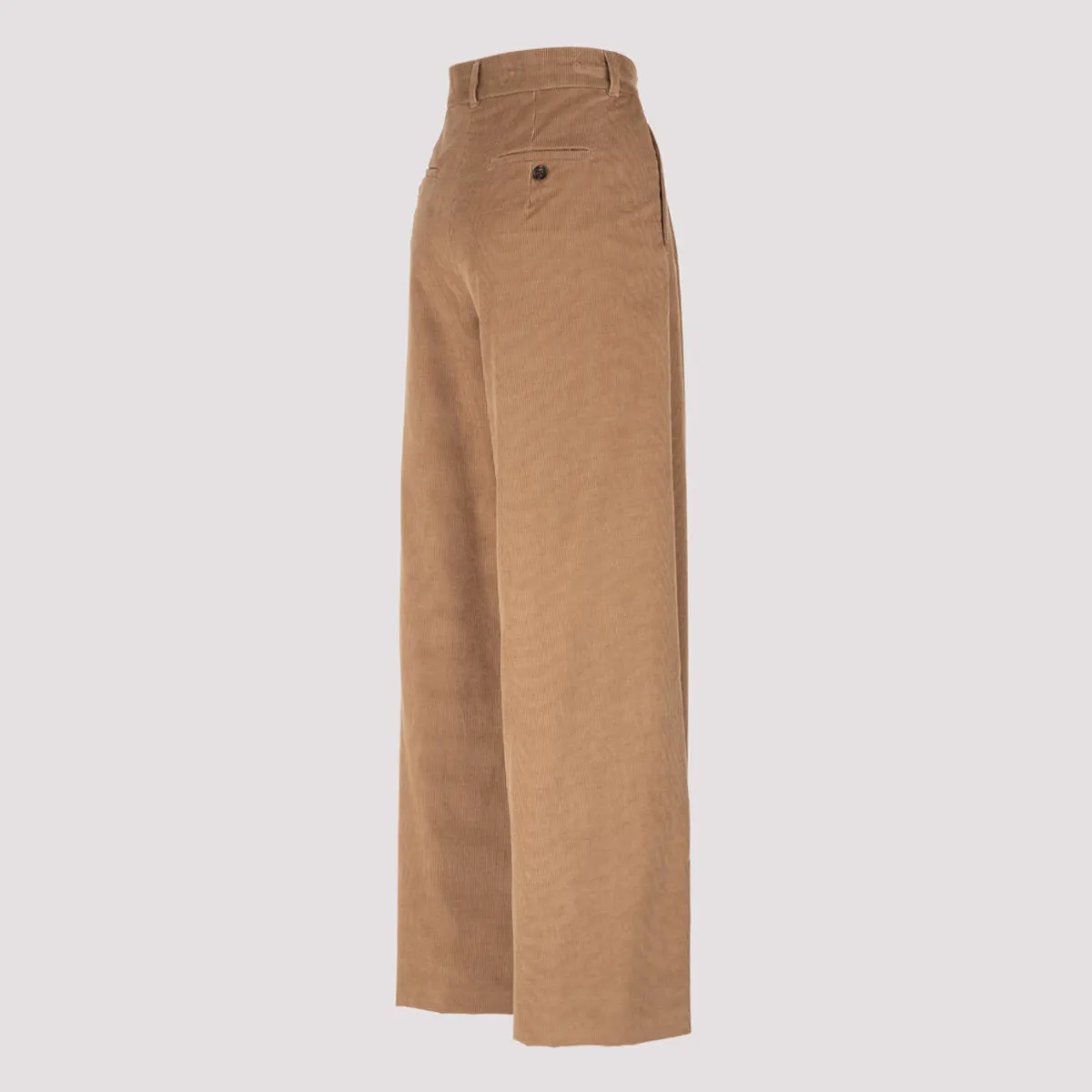 'S Max Mara Wide-Leg Corduroy Trousers