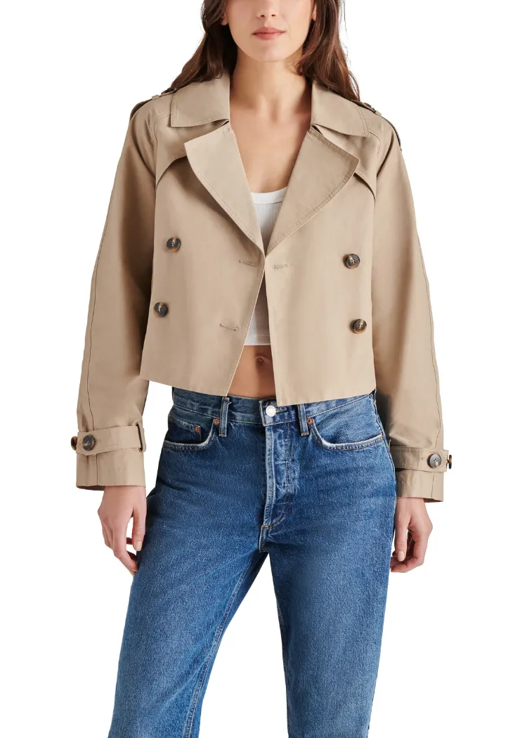 Steve Madden Sirus Jacket- Khaki