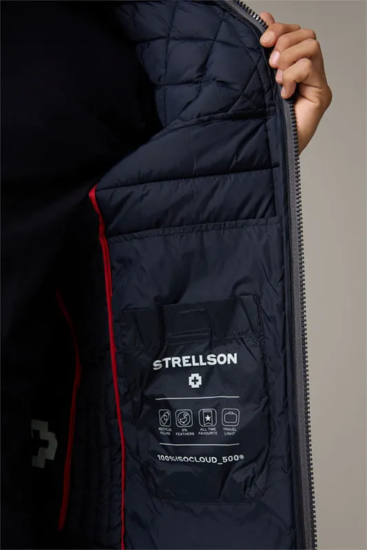 Strellson Quilted Jacket Dark blue