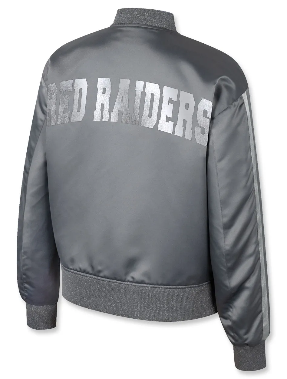 Texas Tech Arena "Romance" Women's Glitter Bomber