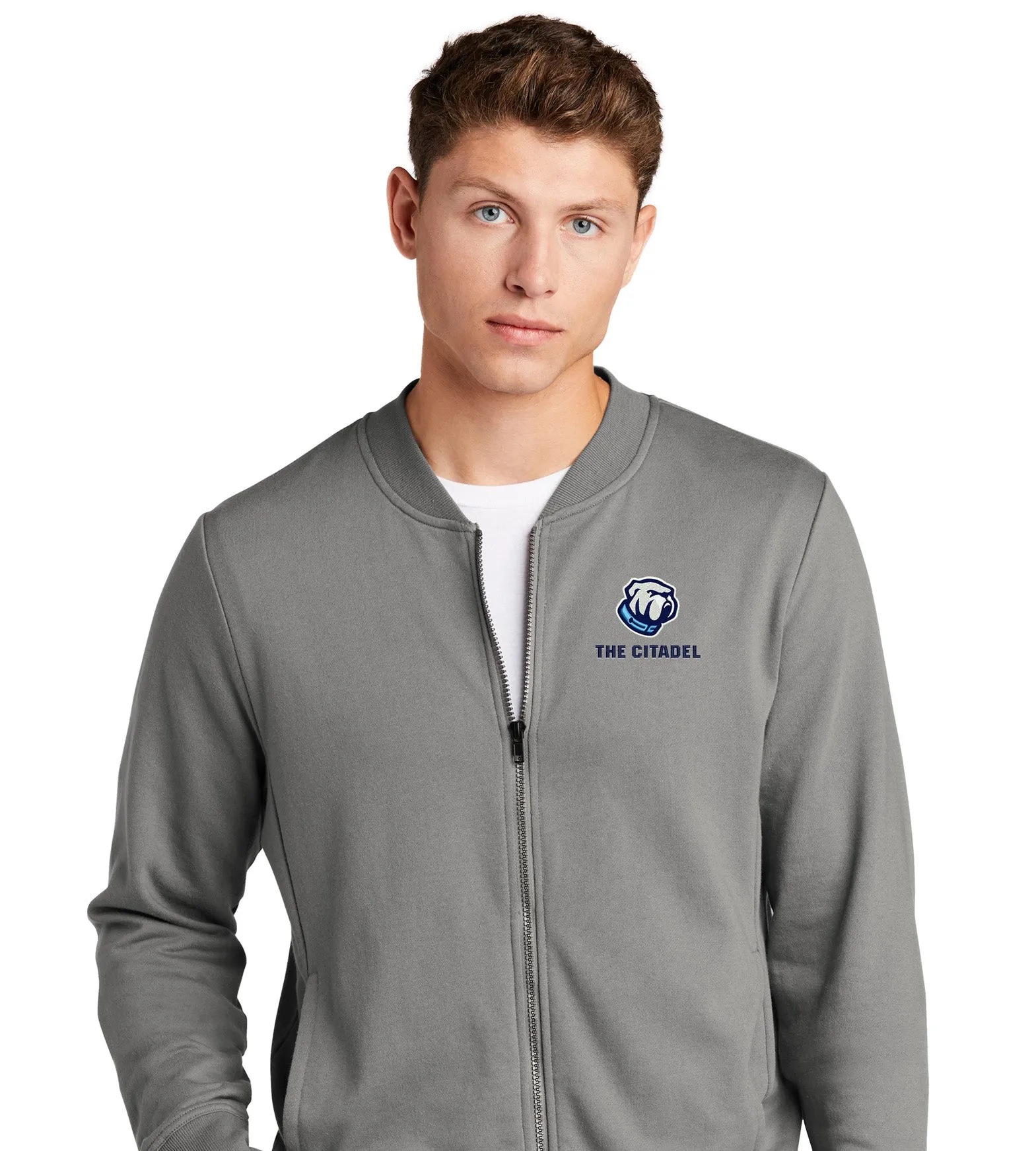 The Citadel Bulldog Lightweight French Terry Bomber