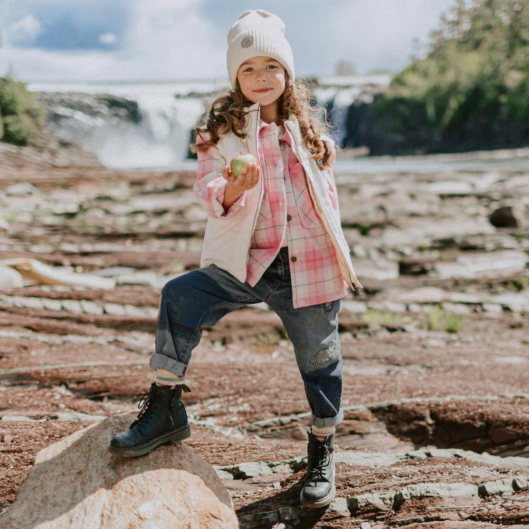 The Gabriella Plaid Flannel Shirt - KIDS